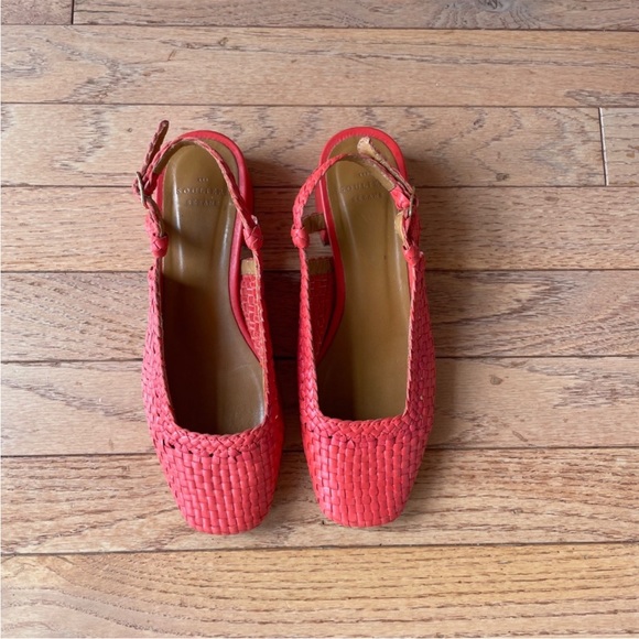 Sezane Noemie Heeled Pumps - Coral - Picture 2 of 3